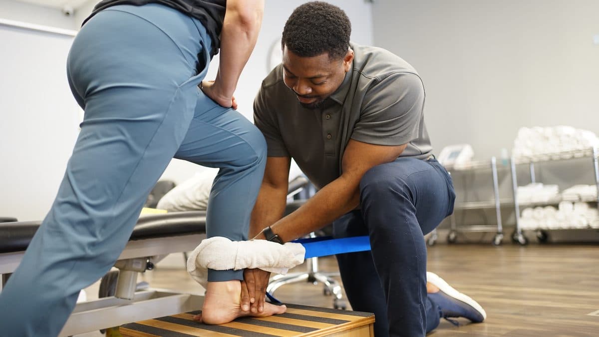 Ankle Sprains & Achilles Injuries treatment at NeoLife Physical Therapy